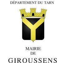 Logo de la Mairie de Giroussens, client de KMTP pour des travaux d'infrastructure.